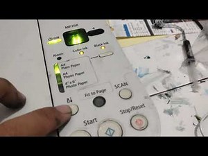 Tutorial cara fotocopy di printer canon MP258 | Tutorial how to fotocopy canon MP258