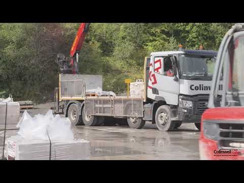 Allan Block Retaining Walls delivered to Seddon Homes’ - The Brambles development
