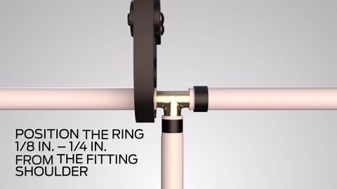 SharkBite PEX Crimp Ring Removal Tool, 1/2, 3/4 and 1 Inch Copper Crimp Rings, Orange Handles, Plumbing Fittings, 23055