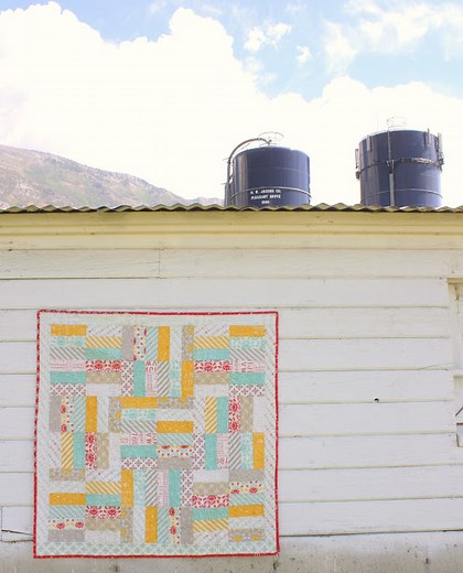 Easy Baby Jelly Roll Quit Pattern - Diary of a Quilter - a quilt blog