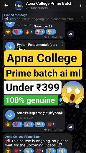 apna college prime batch free, apna college ai ml course free #ai #ml #shorts #trending #prime