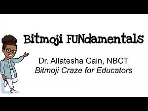 Bitmoji FUNdamentals!