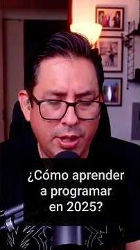 ¿Cómo aprender a programar en 2025?