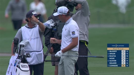 Corey Conners makes birdie on No. 16 at THE PLAYERS