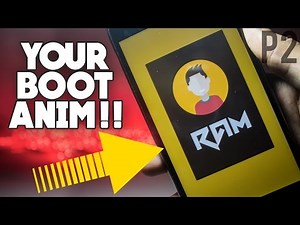 How to Make Your Own Android Boot Animation ? P-2 | Creating Config files and how to Install