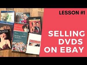 How To Make Money Selling DVDs on EBAY in 2021 - Lesson #1