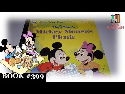 📚 MICKEY MOUSE'S PICNIC 🧺 A Disney Golden Story Book