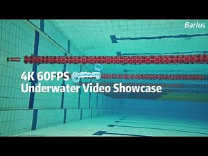 Stunning 4K 60FPS Underwater Pool Footage | Barlus High-Performance Camera Showcase