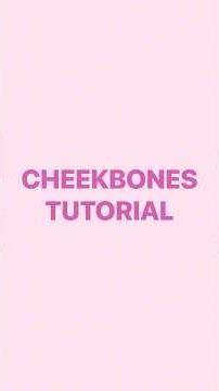 💘 Save this 2Min Cheekbones Tutorial! 💘