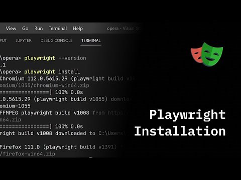 Playwright Python - Installation