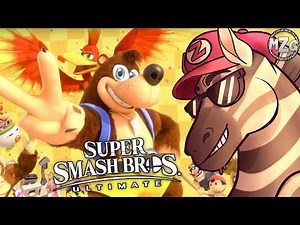Banjo Kazooie in Smash Bros. Reaction! - Super Smash Bros. Ultimate Banjo Kazooie DLC Trailer