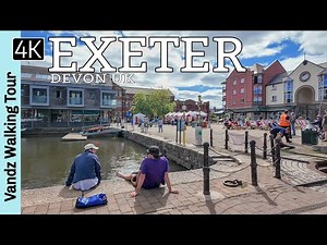 Exeter City - England - Quayside & River Exe - Walking Tour