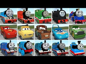 All Thomas The Train And Friends & Cars in Garry's Mod