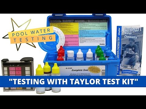 Pool Water Chemical Testing