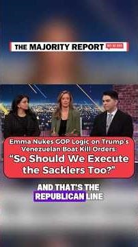 GOP Logic: Should we execute the Sackler Family?