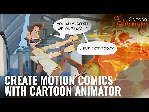 How To Create Motion Comics With Cartoon Animator by Garry Pye