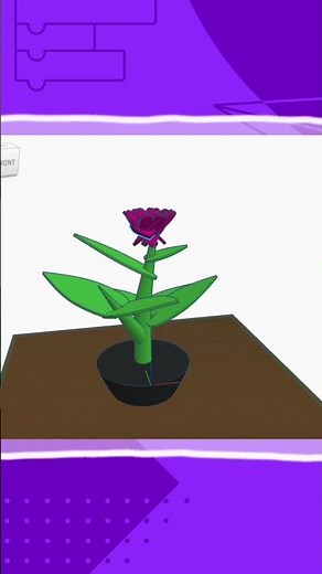 Growing Flower with Tinkercad Codeblocks