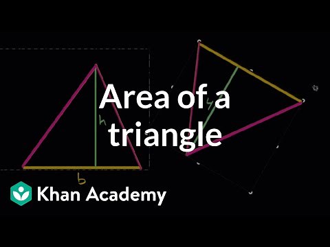 Area of triangles intuition | Algebra I | High School Math | Khan Academy