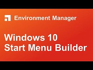 Windows 10 Start Menu Builder