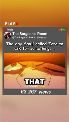 The Day Sanji Called Zoro To Ask For Something... 📞🥶 #anime #shorts