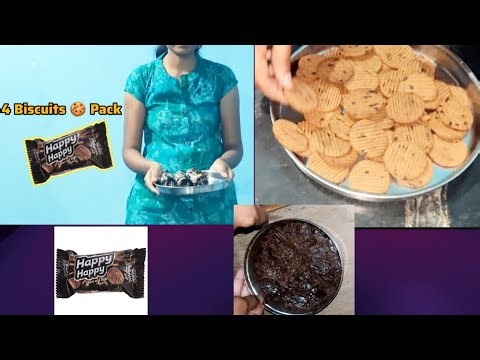 Happy Happy Biscuit Cake| try Once In Home|#food#villagelife