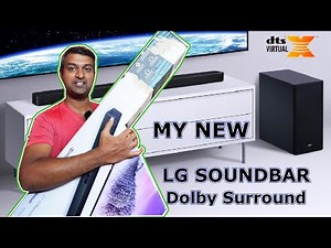My Soundbar Review - 300W LG Soundbar & Wireless Subwoofer - LG SL4 review in Tamil