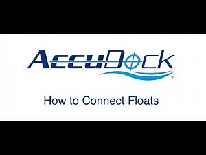 How to Connect Floating Dock Sections | Floating Dock System