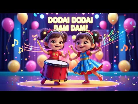 Chunni Munni – Beat Like a Drum | Fun Music Song for Kids | Nursery Rhymes in English