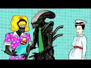 Alien Baby Birth @SpaceHospital?