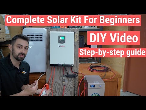 Complete DIY Solar Kit Set-up | Step-by-Step Guide | HBK PLUS