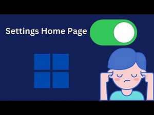 How to Add or Remove Settings Home Page in Windows 11 | GearUpWindows
