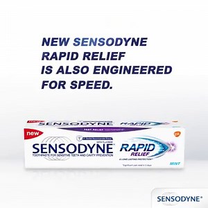 2.2K reactions · 136 shares | Beat tooth sensitivity at record speed. Sensodyne Rapid Relief is clinically proven to relieve tooth sensitivity pain in 3 days with 2x daily brushing. | Sensodyne US | Facebook
