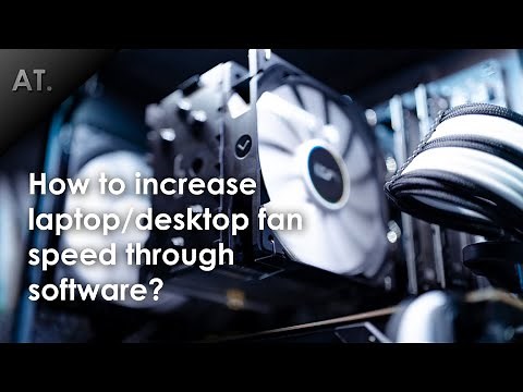 How to increase computer fan speed?