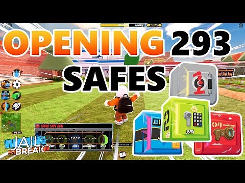 I Opened 293.000 Safes in Jailbreak Roblox