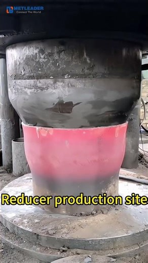 This is a production video of reducers. #pipefitting #fittings #reducere