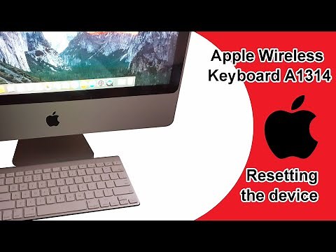 Apple Wireless Keyboard - How to reset Bluetooth Connection