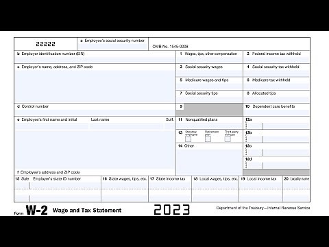 IRS Form W-2 Walkthrough ARCHIVED COPY - READ COMMENTS ONLY
