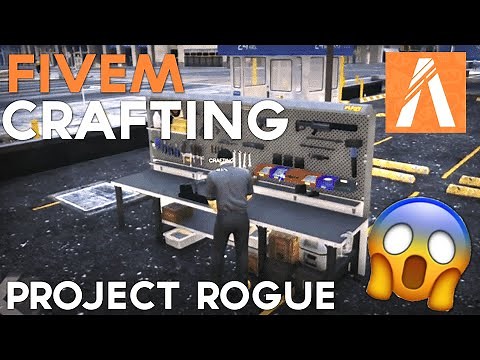 FiveM Crafting Script | Project Rogue | https://discord.gg/projectrogue