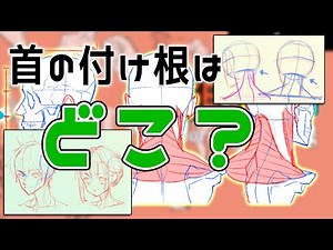 首って後ろから見たらどう描けばいいの？ 朝ドロ#132 着衣ドローイング【初心者歓迎】