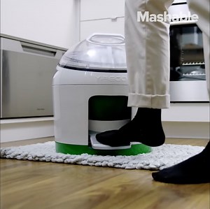 4.3M views · 42K shares | Get a good leg workout while doing laundry with this portable washing machine. | Mashable | Facebook
