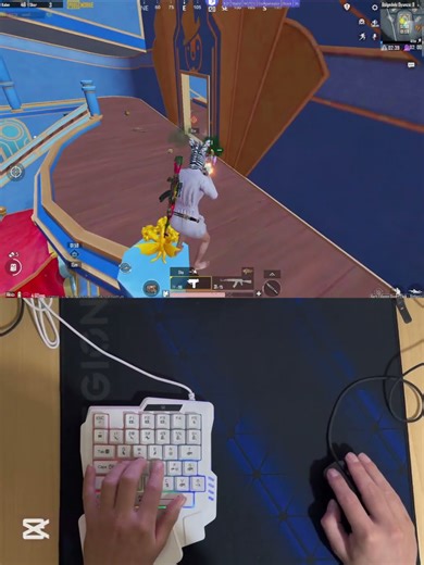 Connect keyboard and mouse and play pubg mobile - Pubg mobile klavye mouse bağlamak ve oynamak #pubg
