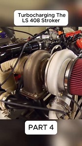 95K views · 1.7K reactions | Last part: Turbocharging The LS 408 StrokerEngine building car22 | enginebuild car | Facebook
