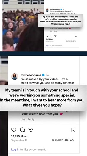 Students at Bethesda-Chevy Chase High School in Maryland have exactly one graduation speaker in mind | Margaret Ceja For Lubbock County Democratic Party Chair