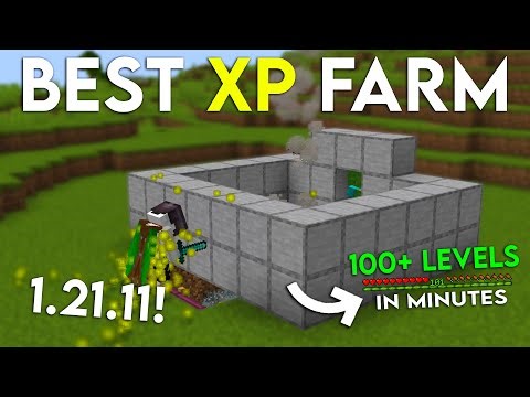 NEW UPDATED Minecraft 1.21.11 XP FARM TUTORIAL!