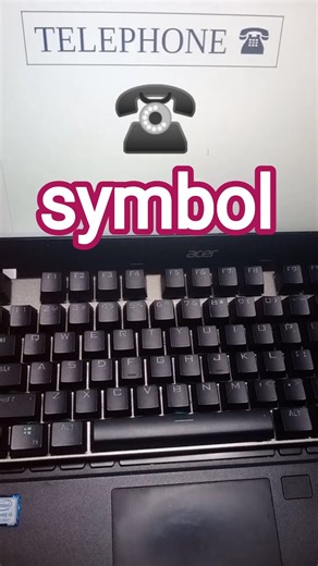 Type ☎ Easily on Keyboard #shorts #msword