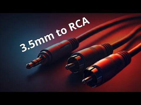 How to Connect 3.5mm to RCA | Making AUX to RCA Cable
