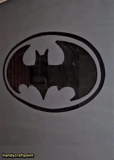 How to draw the Batman symbol ✏️ #HowToDrawBatman #BatmanSymbol #EasyDrawing #Shorts #art