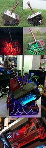 Fully-Functional Thor's Hammer Computer and 5 More Extreme PC Cases