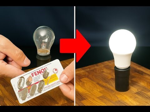 Never Throw Burned-Out Light Bulbs Away After Seeing This!