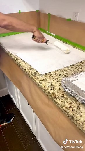 How to Paint Granite Countertops: Step by Step Tutorial